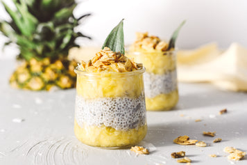 Paleo Pina Colada Chia Pudding