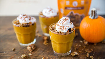 Paleo Pumpkin Pudding with Paleonola Topping