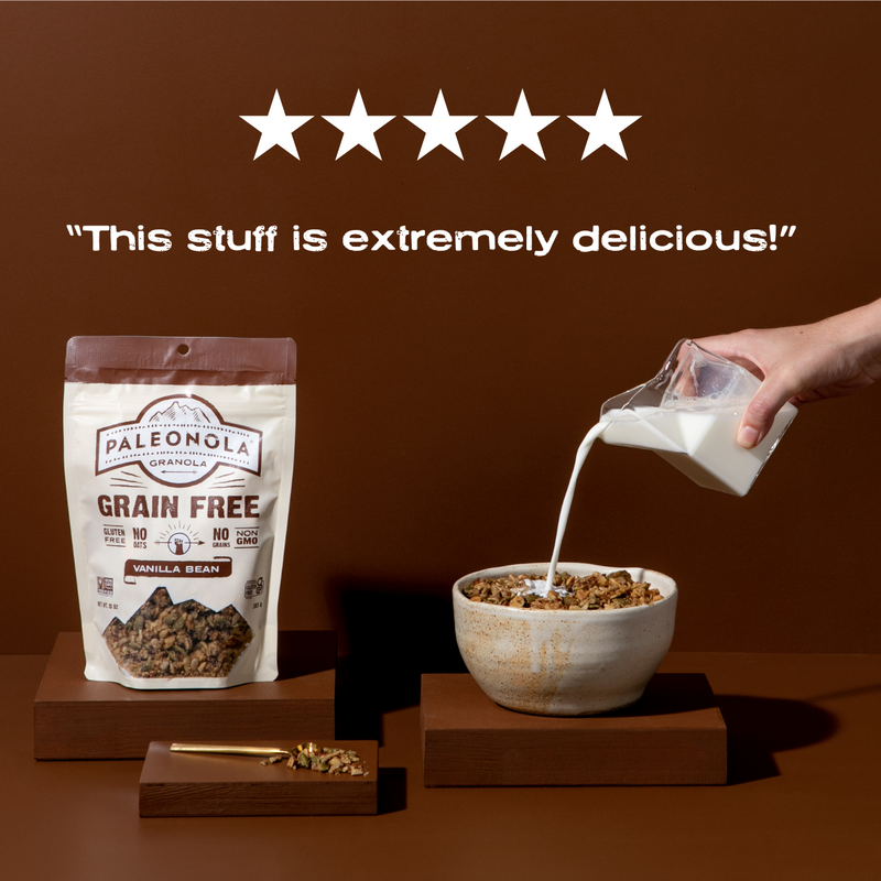 Vanilla Bean Grain Free Granola
