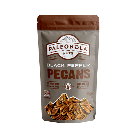 Black Pepper Pecans - NUTS