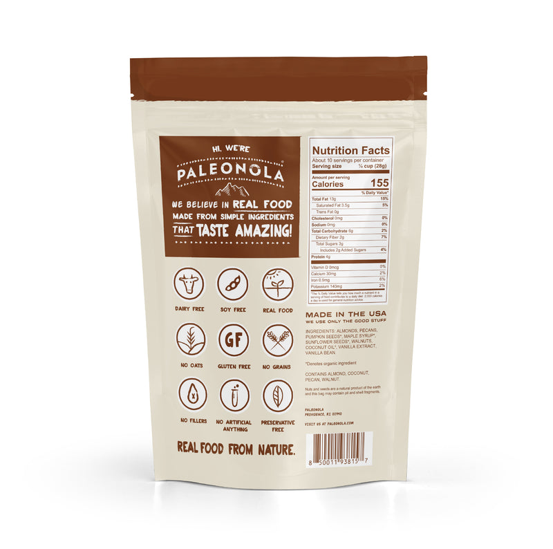 22 oz  Vanilla Bean Grain Free Granola
